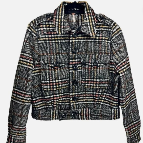 Free People Eisenhower Slouchy Jacket - Picture 1 of 9